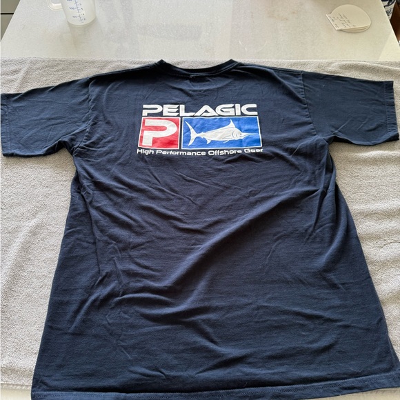 Pelagic Navy Blue Graphic Tee - Picture 6 of 6